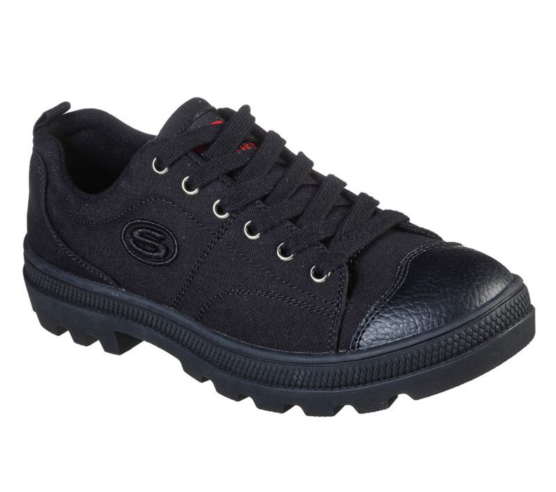 Skechers Dam Svarta Snörskor - Roadies - True Roots - Sverige (IWPYE-7091)